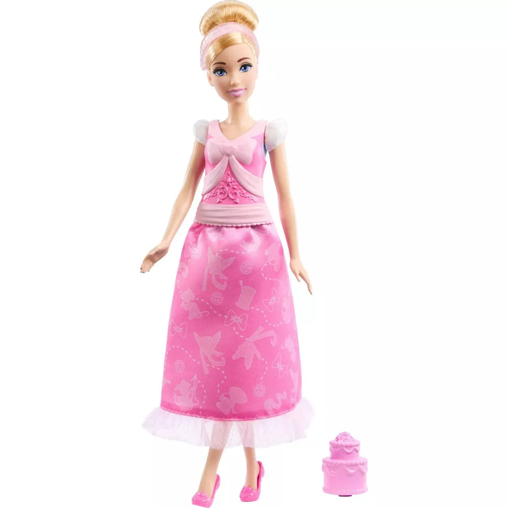 ديزني برينسس دمية سندريلا 2 في 1 دمية مع اكسسوارات Disney