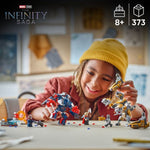 ليجو 76322 مارفل ثور ضد الشيتوري مكعبات التركيب LEGO