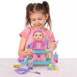 بيبي مزيونه دمية مع عجلة لعب وملحقاتها دمى المواليد Baby Maziuna