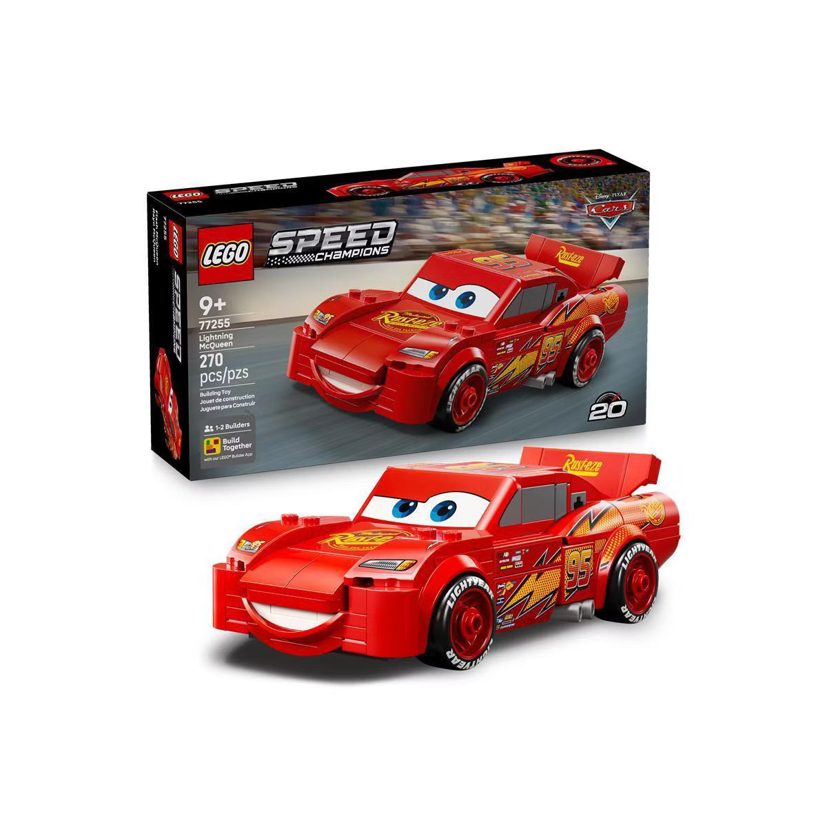 ليجو 77255 سبيد سيارة لايتنينغ ماكوين مكعبات التركيب LEGO