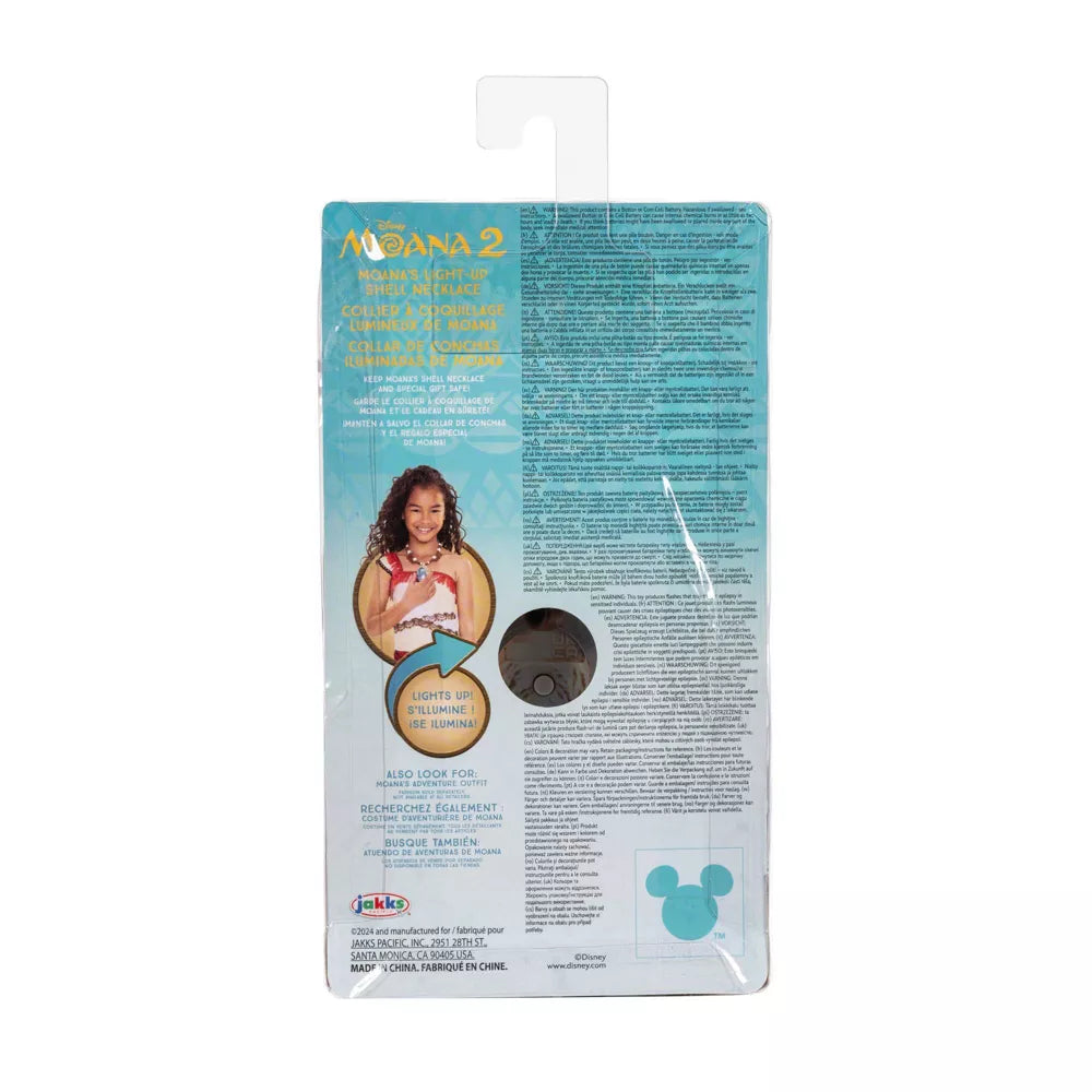 ديزني موانا قلادة موانا المضيئة تقمص الأدوار Disney
