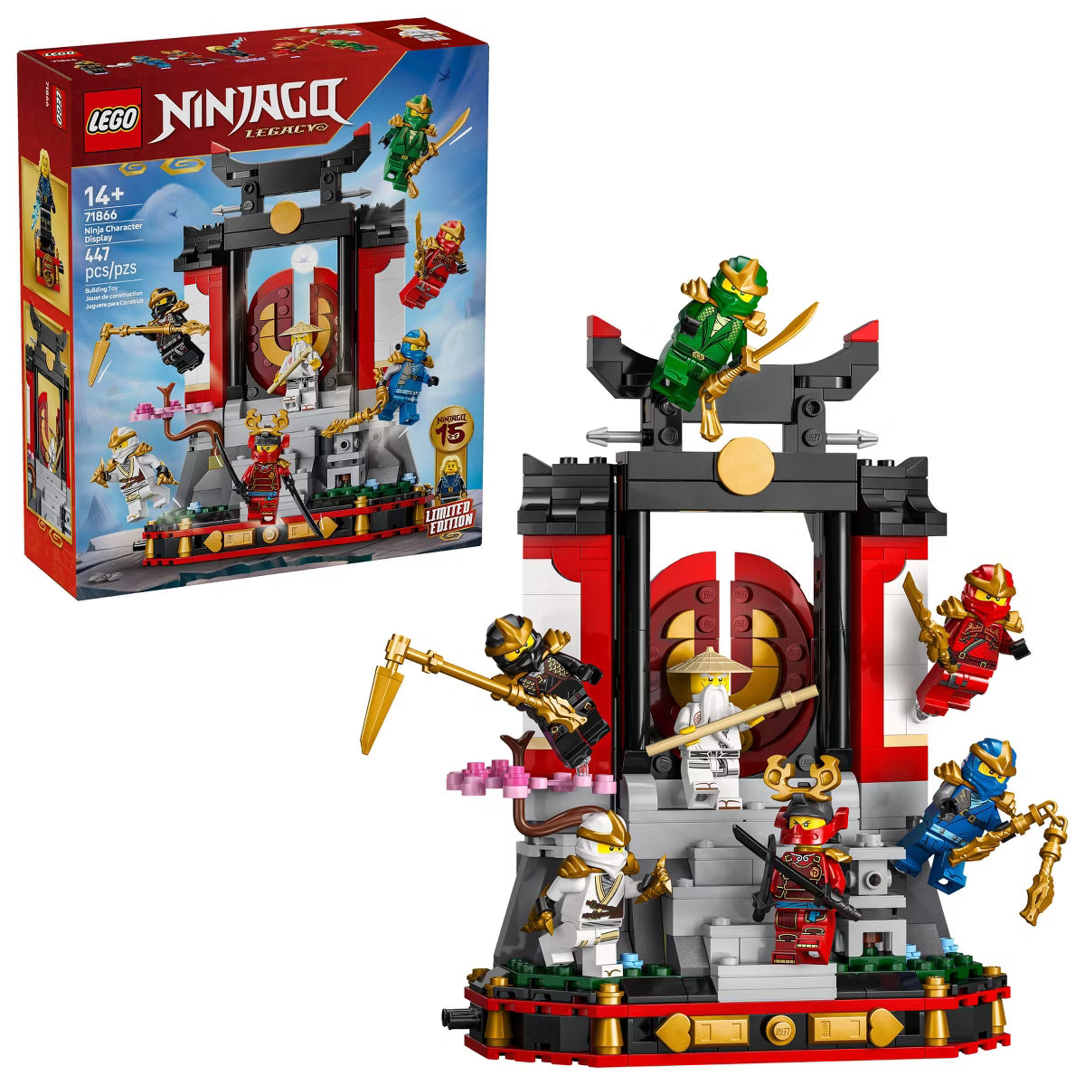 ليجو 71866 نينجاغو شخصية النينجا الذكرى الخامسة عشرة مكعبات التركيب LEGO