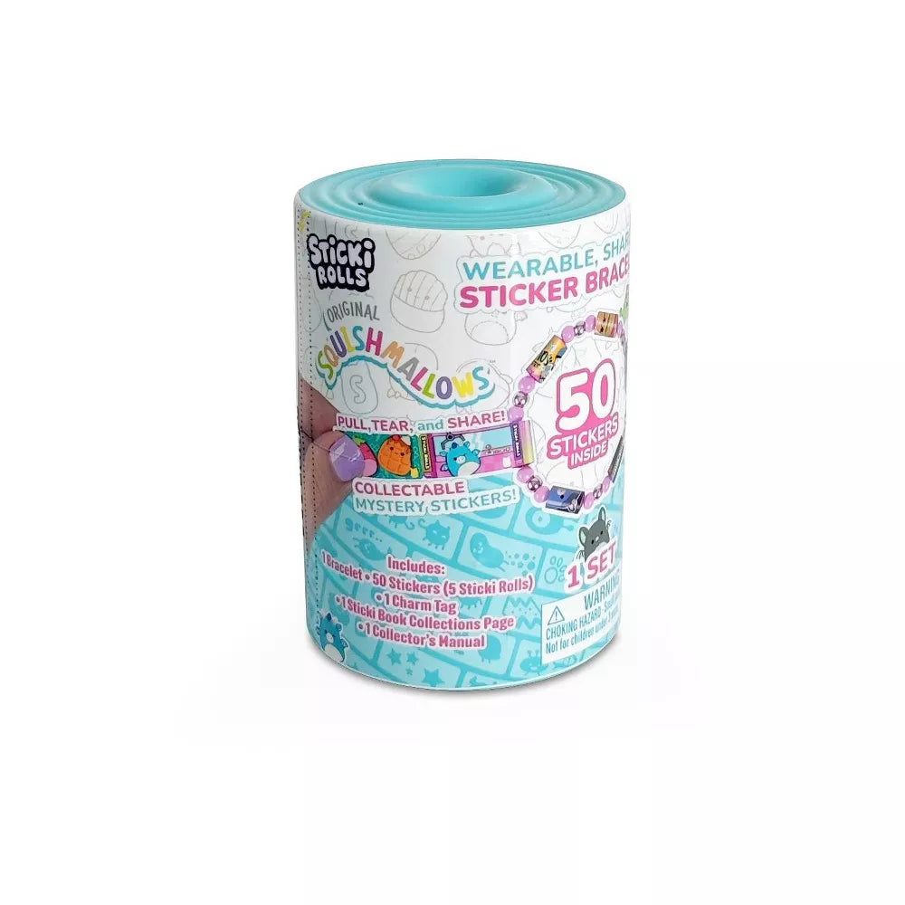 ستيكي رولز سكويشمالوز كبسولة سوار ملصقات الخرز والاكسسوارات Sticki Rolls