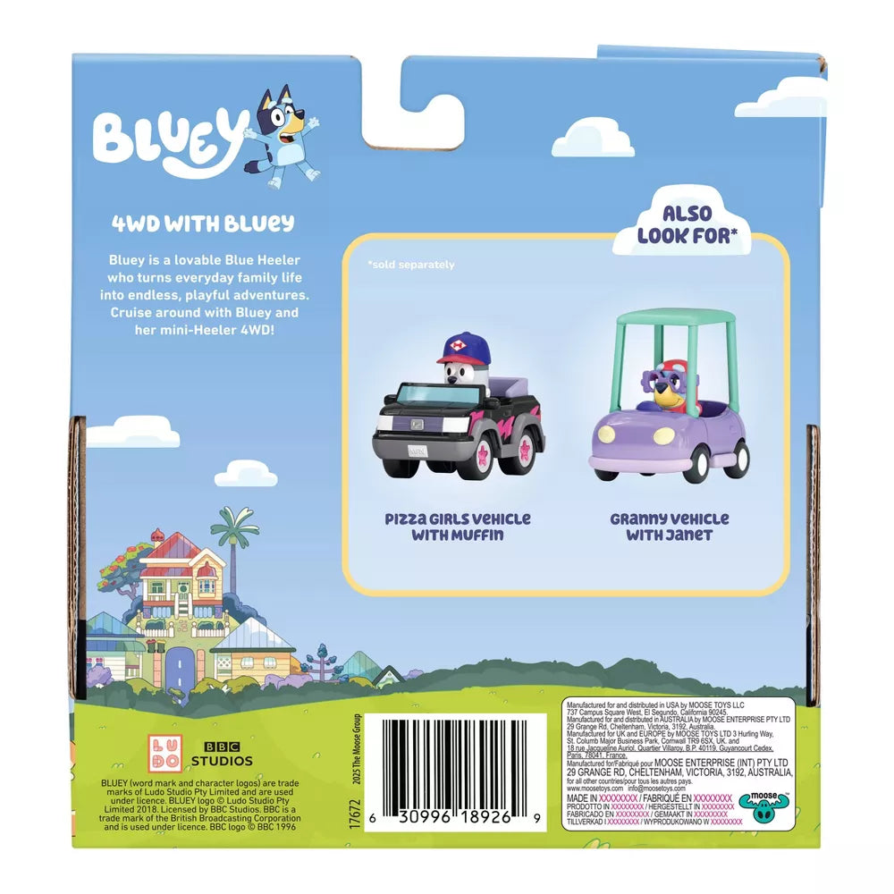 بلوي سيارة رباعية الدفع مركبات الأطفال Bluey