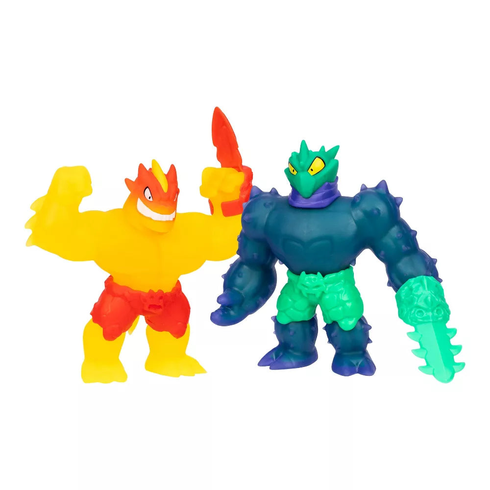 هيروز اوف جو جيت جنون النيزك فيرسوس باك التمدد والضغط Heroes of Goo Jit Zu