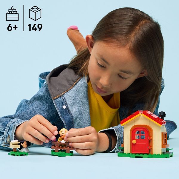 ليجو 77058 انيمال كروسينج منزل غولدي المريح مكعبات التركيب LEGO