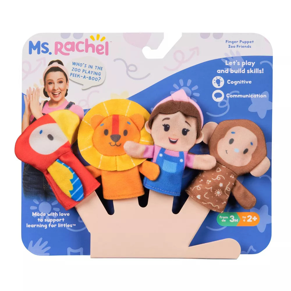 ميس راتشيل أصدقاء الدمى في حديقة حيوانات تقمص الأدوار Ms Rachel