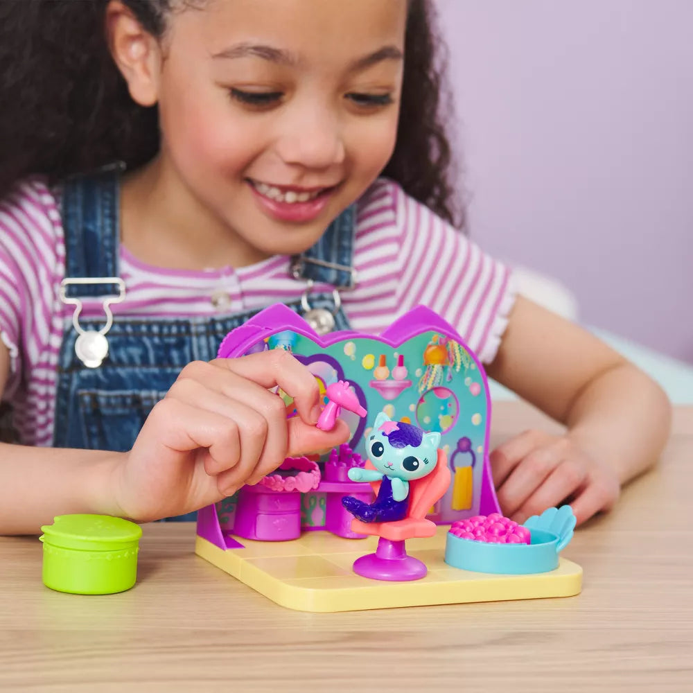 غابي دول هاوس غرفة سبا ميركات اكسسوارت الدمى Gabby Dollhouse