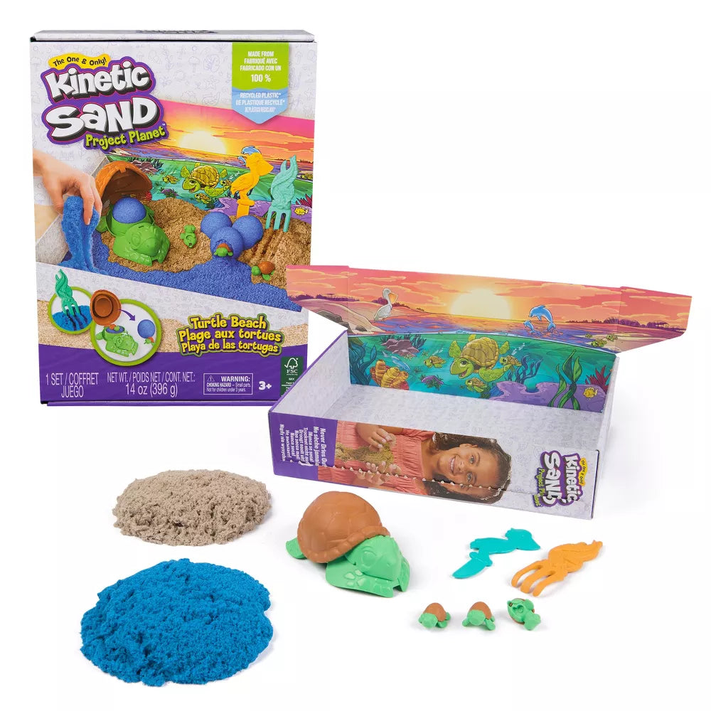 كينتيك ساند رمل شاطئ السلاحف تشكيل الرمل Kinetic SAND