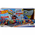 هوت ويلز محطة غسيل سيتي شارك 55 قطعة مركبات مع مسار HotWheels
