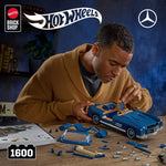 هوت ويلز مكعبات تركيب 1600 قطعة ميرسيدس 300 بنز مكعبات التركيب HotWheels
