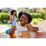 دمية تخييم بروكلين مع 10 اكسسوارات دمية مع اكسسوارات Barbie