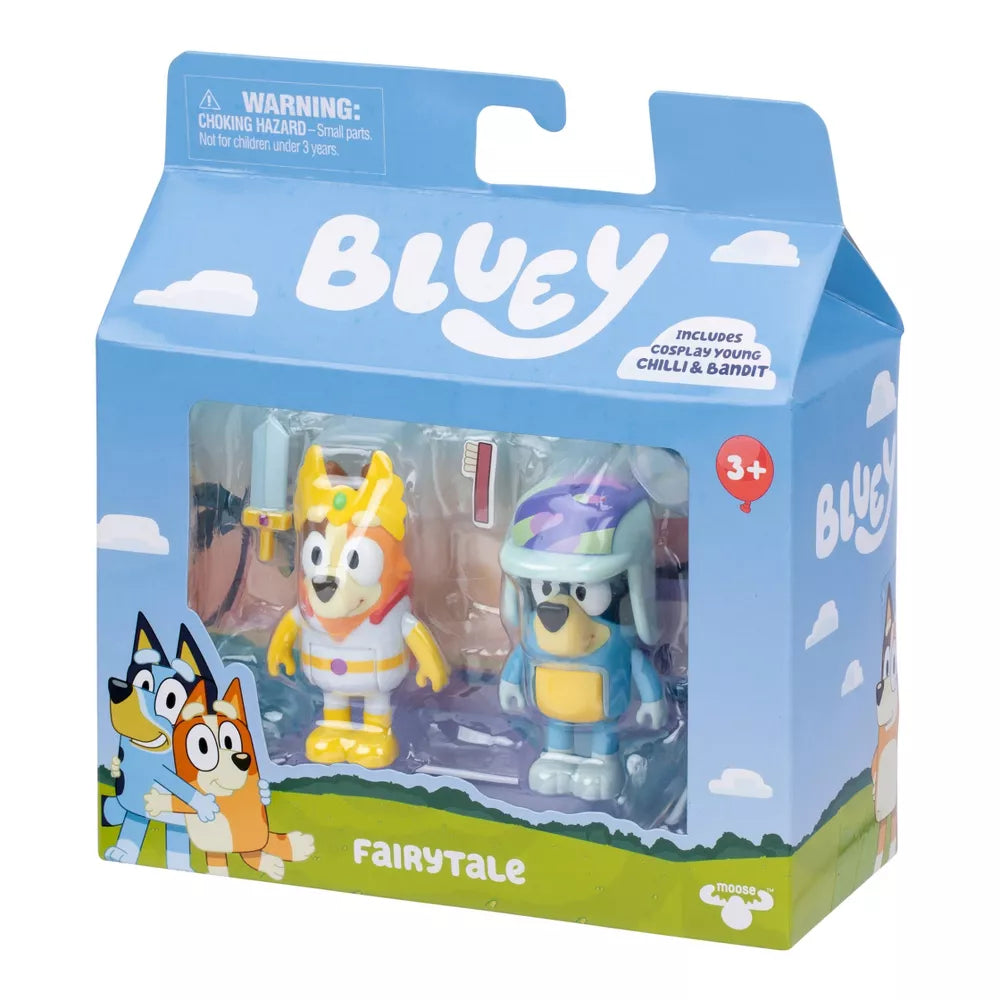 مجسم بلوي قطعتين شخصيات كرتونية Bluey