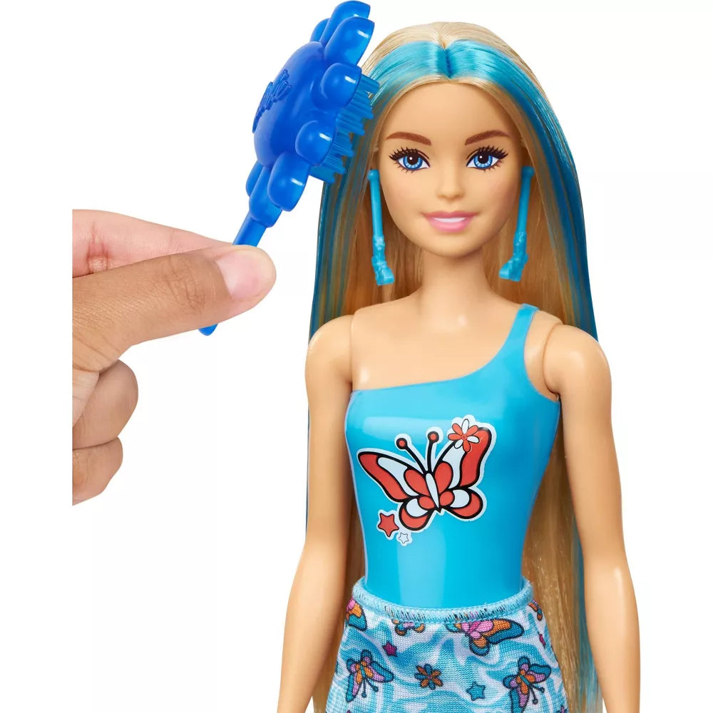 باربي دمية كولور ريفيل الوان متنوعه دمية مع اكسسوارات Barbie