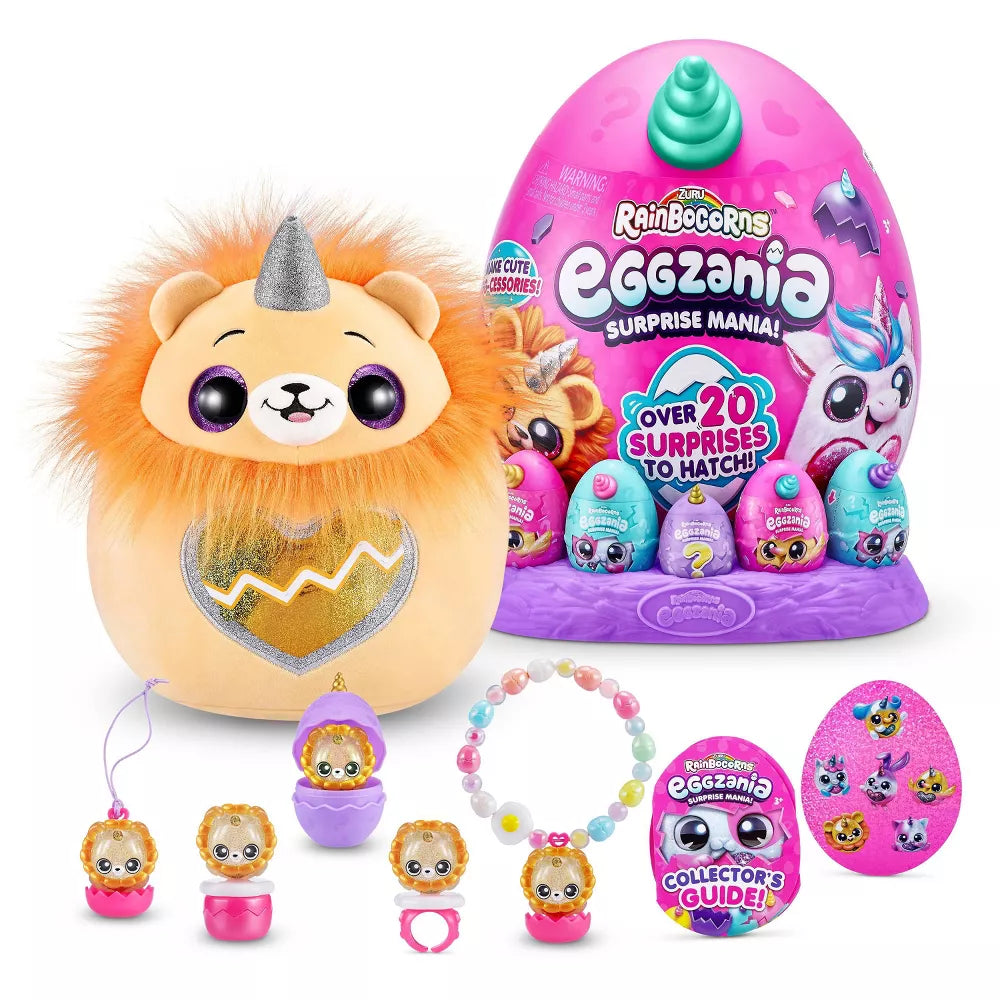 رينبوكورنز ايجز مينيا مع 5 مفاجأت صغيرة الالعاب القطنية Zuru