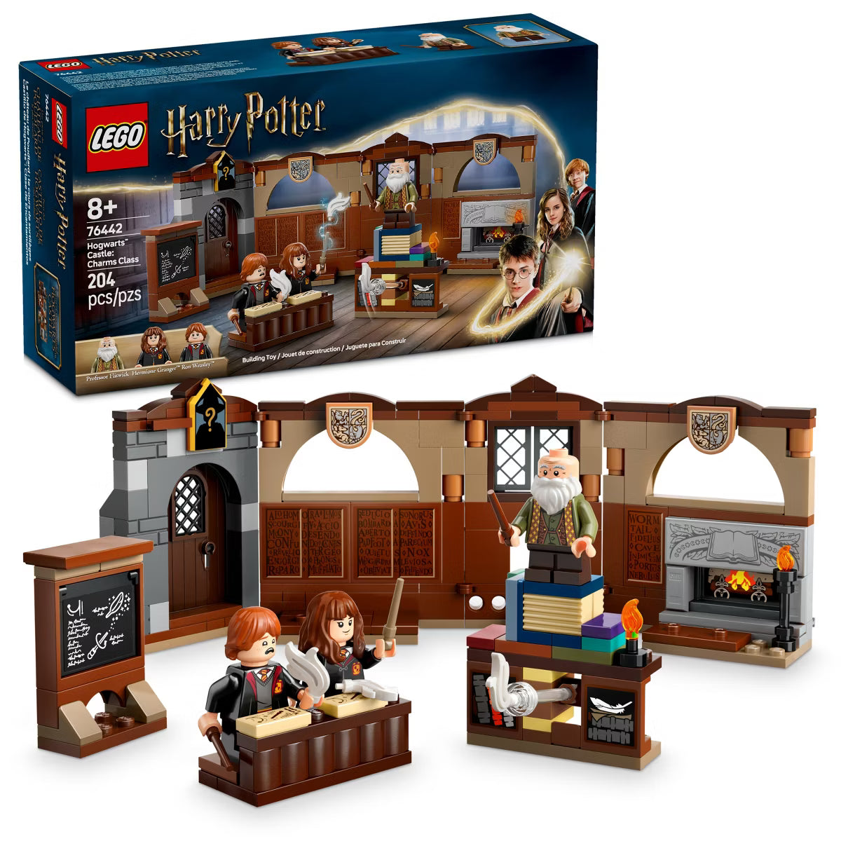 ليجو 76442 هاري بوتر قلعة هوجورتس فصل التعاويذ مكعبات التركيب LEGO