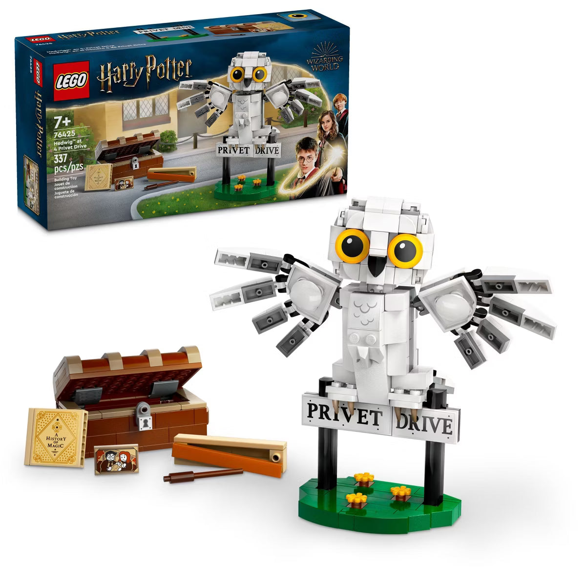 ليجو 76425 هاري بوتر هيدويج في 4 بريفيت درايف مكعبات التركيب LEGO