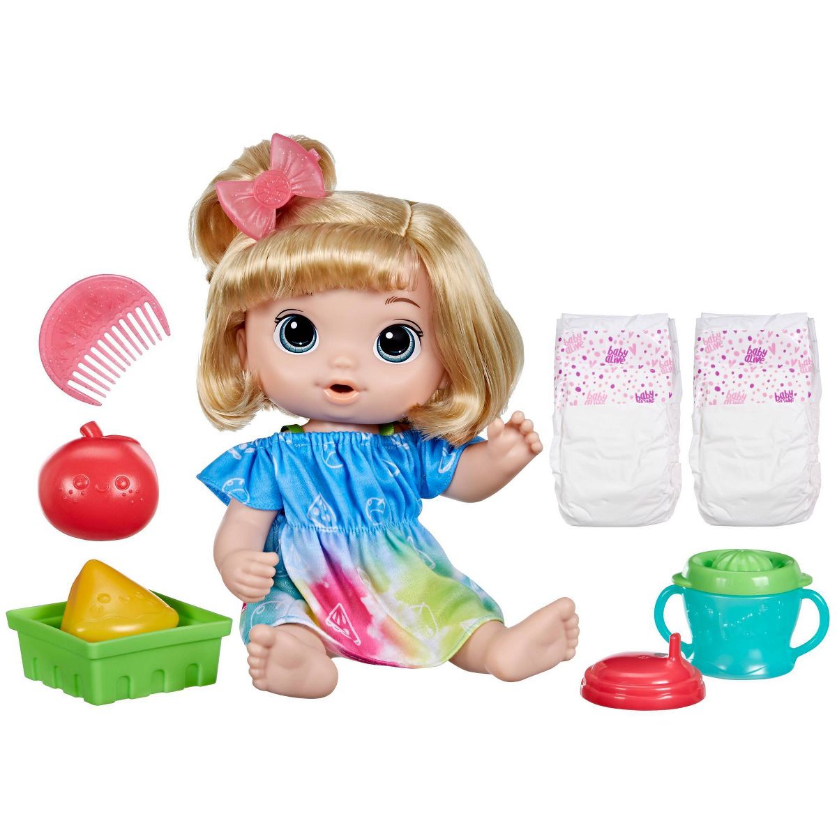 بيبي الايف دمية فروتي سيبس دمى المواليد Baby Alive