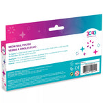 سي3 4 جي طلاء اظافر نيون متعدد الالوان 5 قطع المكياج والتجميل 3C4G