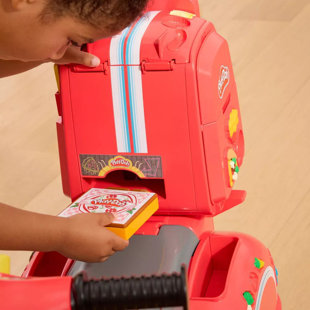 بلاي دوه لعبة سكوتر توصيل البيتزا الصلصال والمعجون Play-Doh