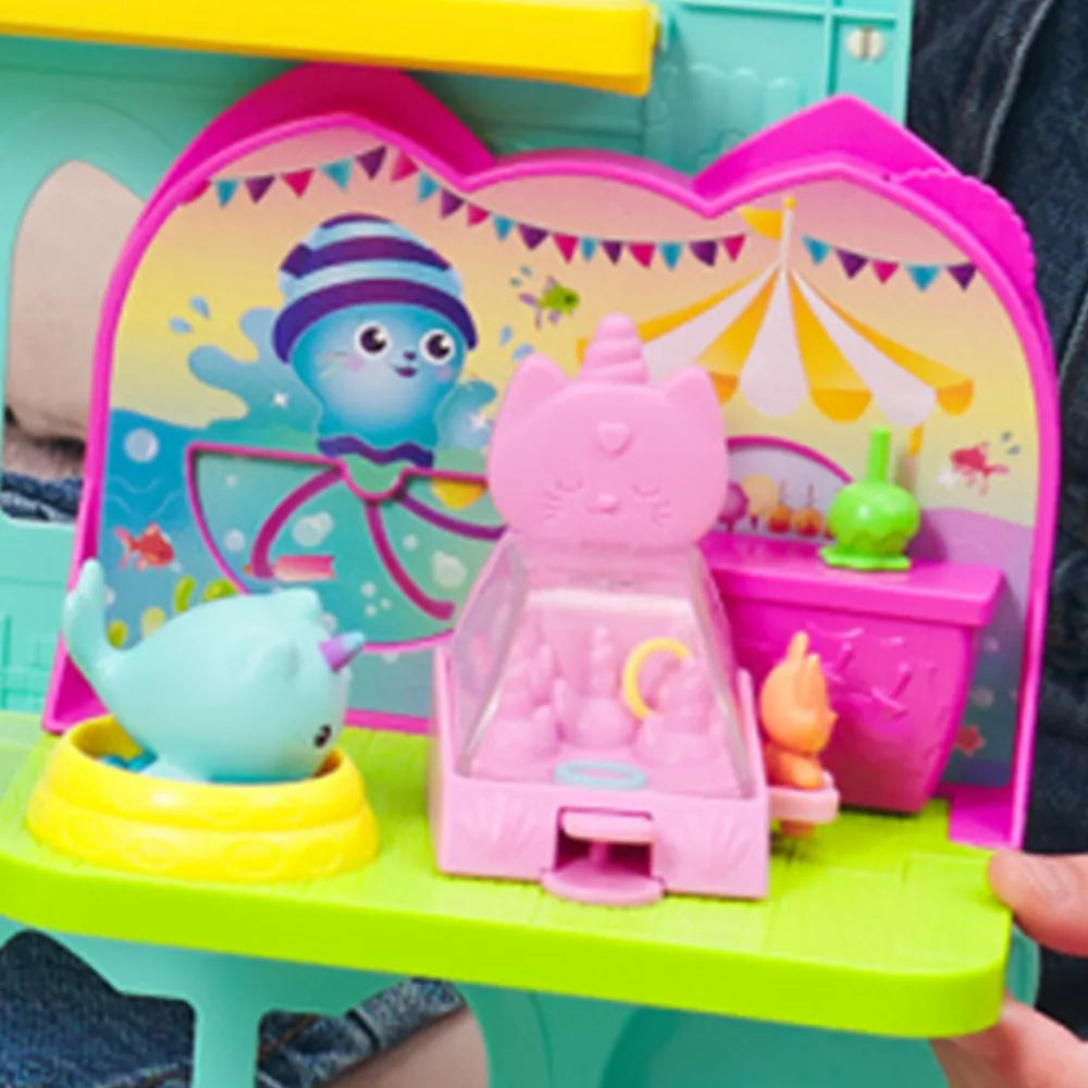 غابي دول هاوس غرفة كرنفال كيتي ناروال اكسسوارت الدمى Gabby Dollhouse