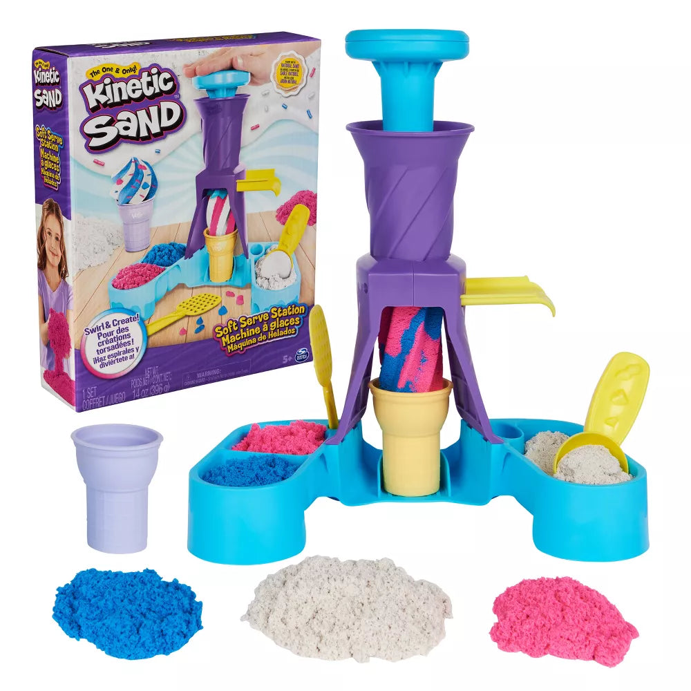 كينتيك ساند محطة آيس كريم ساند سوفت تشكيل الرمل Kinetic SAND