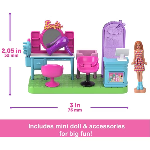 باربي لعبة صالون تصفيف الشعر اكسسوارت الدمى Barbie