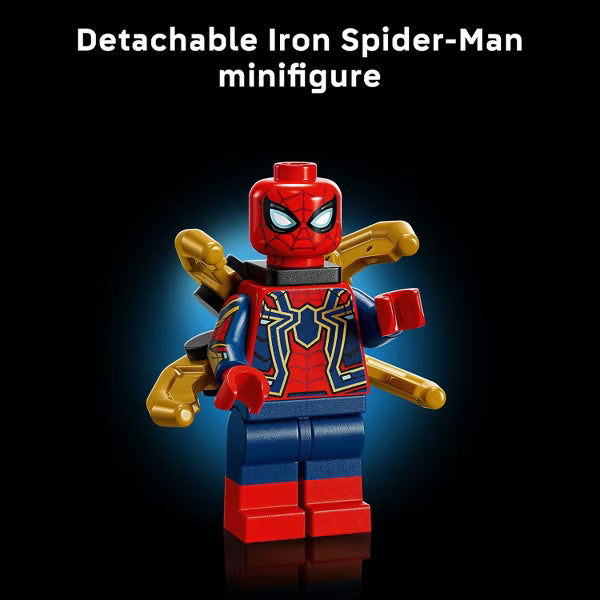 ليجو 76326 مارفل الرجل العنكبوت الحديدي مكعبات التركيب LEGO