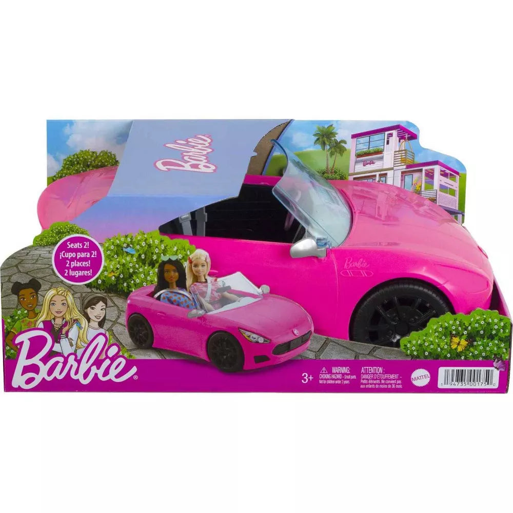 باربي سيارة قابلة للتحويل بمقعدين اكسسوارت الدمى Barbie