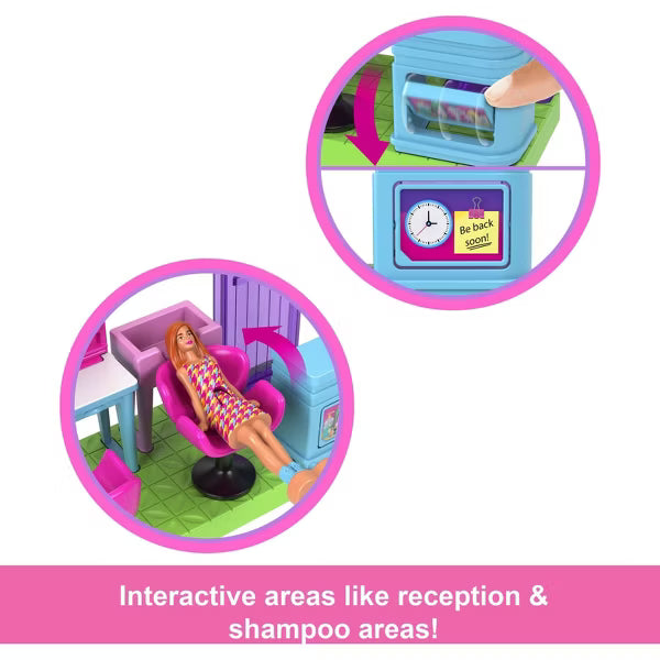 باربي لعبة صالون تصفيف الشعر اكسسوارت الدمى Barbie