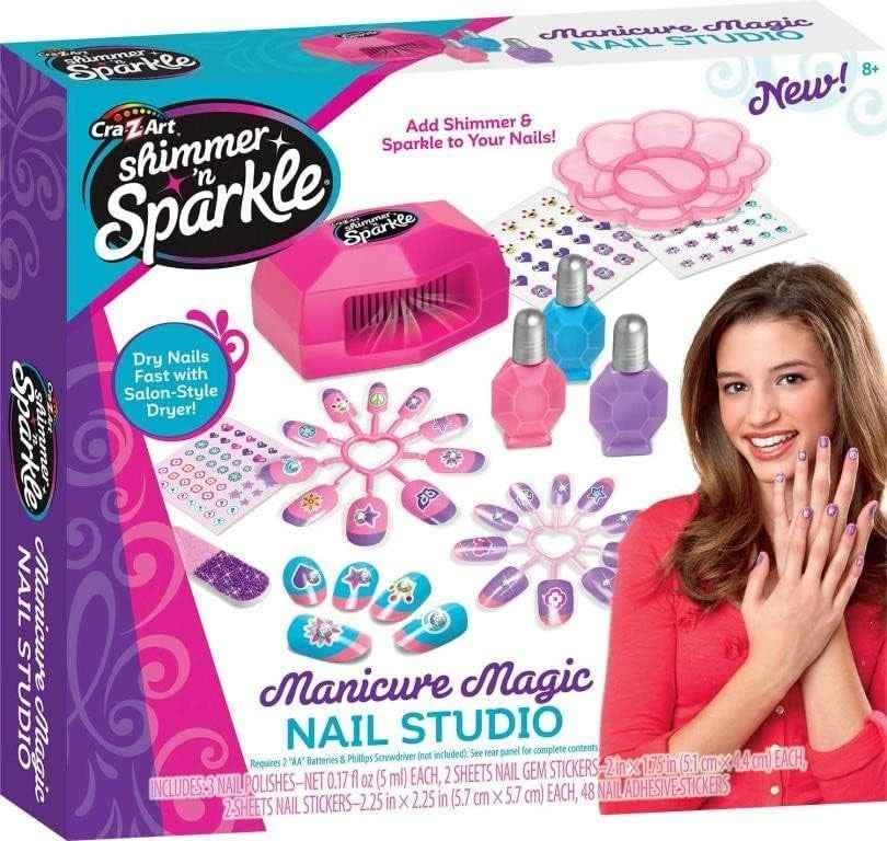 شيمر اند سباركل ستوديو ماجيك للأظافر المكياج والتجميل Shimmer N Sparkle