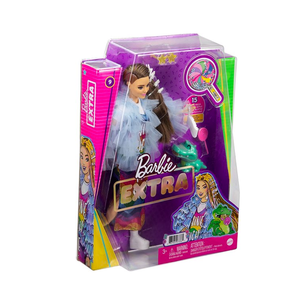 باربي دمية اكسترا بمعطف دمى الشخصيات Barbie