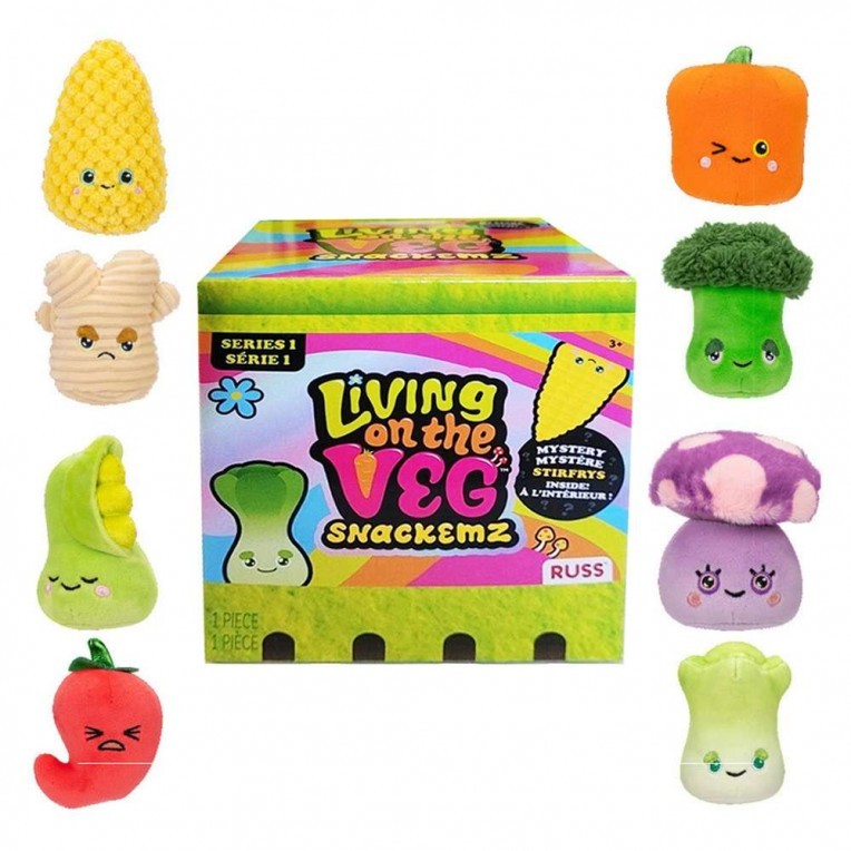 روس دمى الخضروات 22 سم اشكال متنوعه من العيش على الخضار الالعاب القطنية Russ