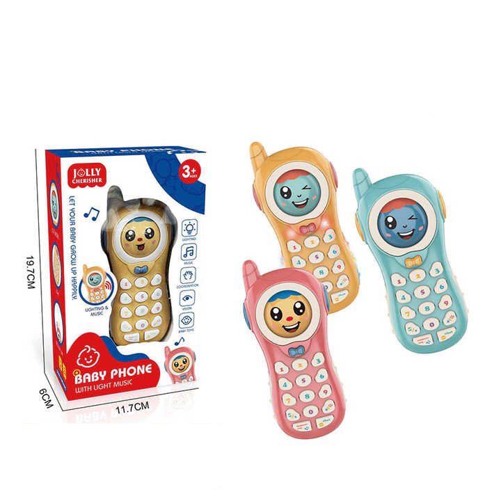 لعبة جوال اطفال مع موسيقى الوان متنوعة مواليد تفاعلي LOCAL