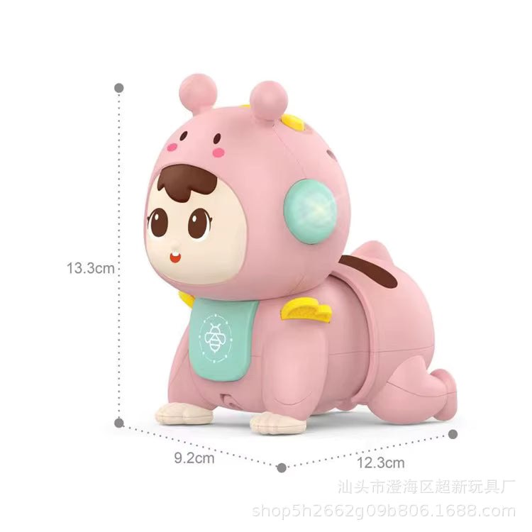 هوانجر الطفل الزحف مع موسيقى وردي مواليد تفاعلي HUANGER