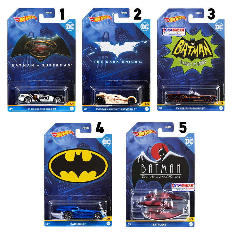 هوت ويلز سيارات باتمان اشكال متنوعه سيارات داي كاست HotWheels