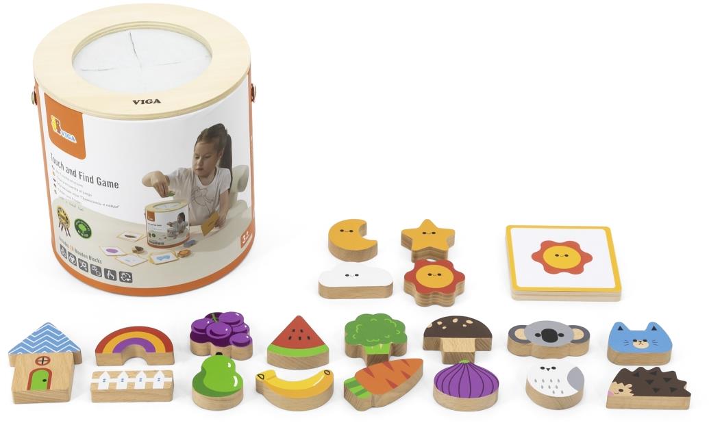 فيجاء لعبة التطابق و البحث المكعبات الكبيرة VIGA