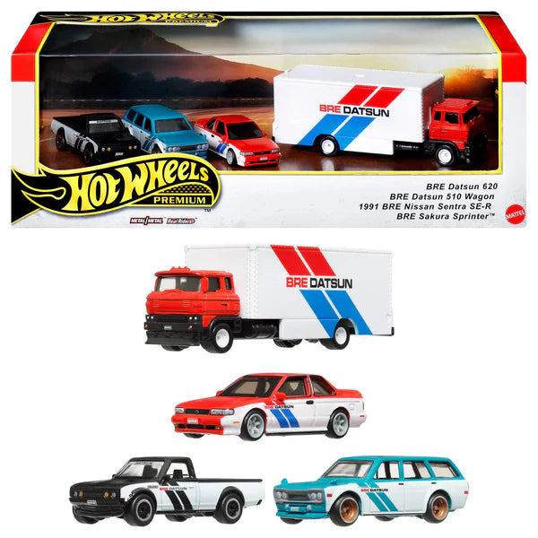 هوت ويلز سيارة كالتشر تيم ترانسبورت دريفت سيارات داي كاست HotWheels