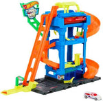 هوت ويلز لعب غسيل السيارات مركبات مع مسار HotWheels