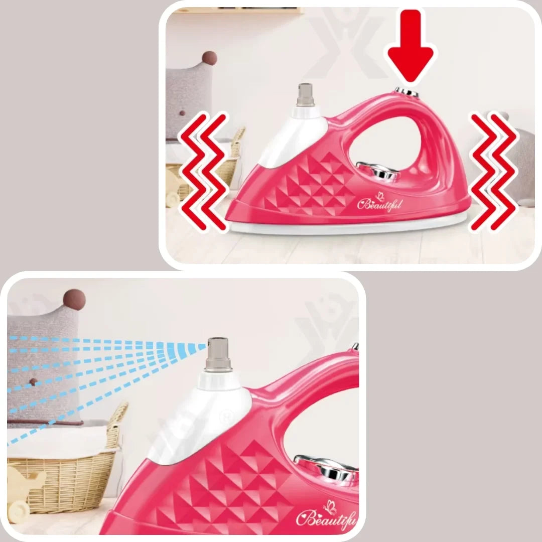 لعبة مكواة مع طاولة التسوق والوظائف LOCAL