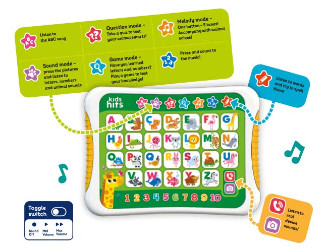 كيدز هيتس ايباد الحروف التعليمي تعليمي تفاعلي Kids Hits