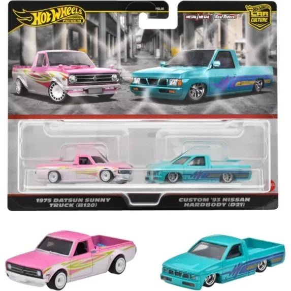 هوت ويلز شاحنة داتسون صني و ونيسان هاردبودي سيارات داي كاست HotWheels