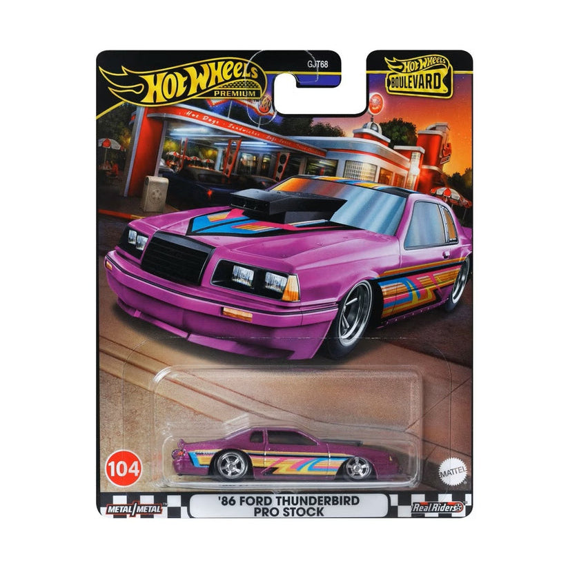 هوت ويلز سيارة فورد ثندربيرد برو ستوك سيارات داي كاست HotWheels