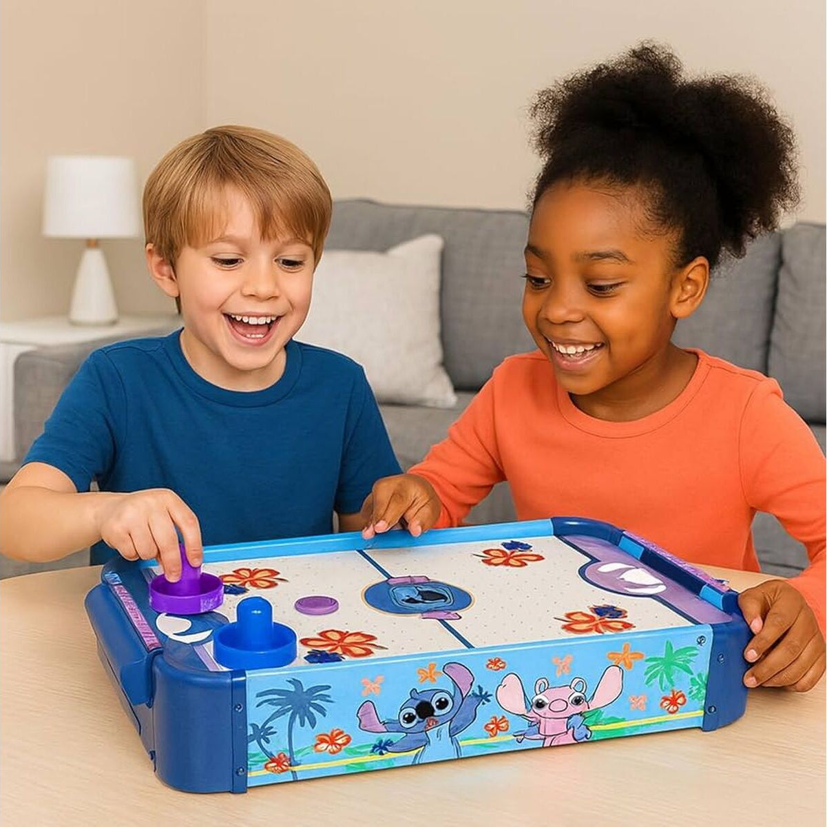 ديزني ستيتش طاولة هوكي الهواء العاب الرياضه Disney