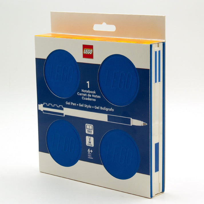 ليجو نوت بوك مع قلم جل أزرق رسم و تلوين LEGO