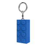 ليجو سلسلة مفاتيح مضيئة 8 سم زرقاء مكعبات التركيب LEGO