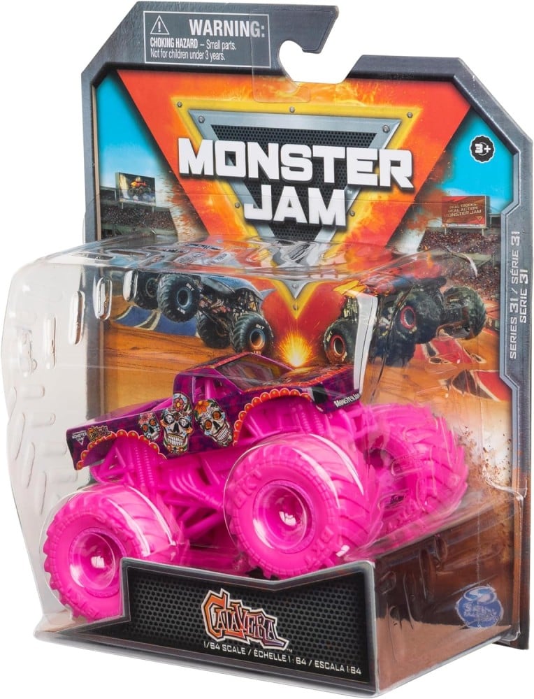 مونستر جام سيارة كالفيرا الوردية المركبات المتنوعه Monster Jam