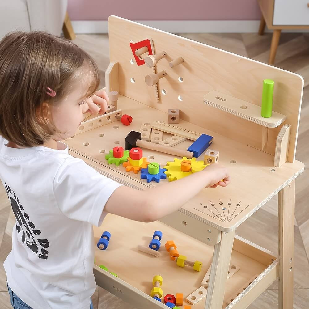 فيجا لعبة الورشة الخشبية VIGA