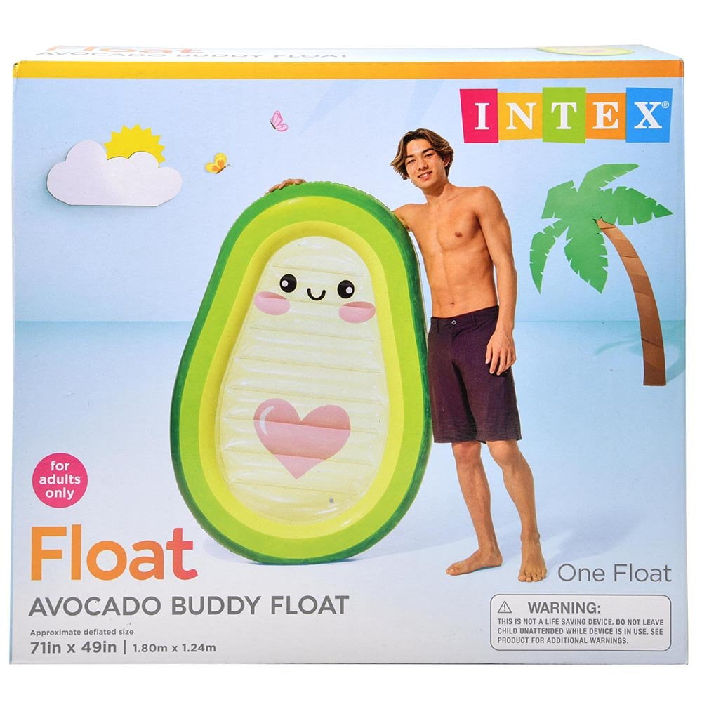 انتكس عوامة الأفوكادو العائم عوامات ومراتب Intex