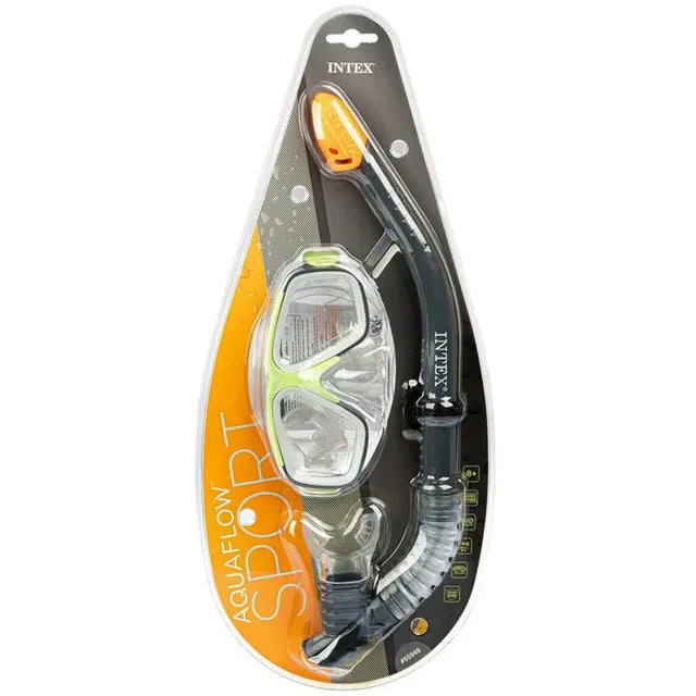 انتكس طقم ادوات السباحة والغطس تحت الماء اخضر اكسسوارات المسابح Intex